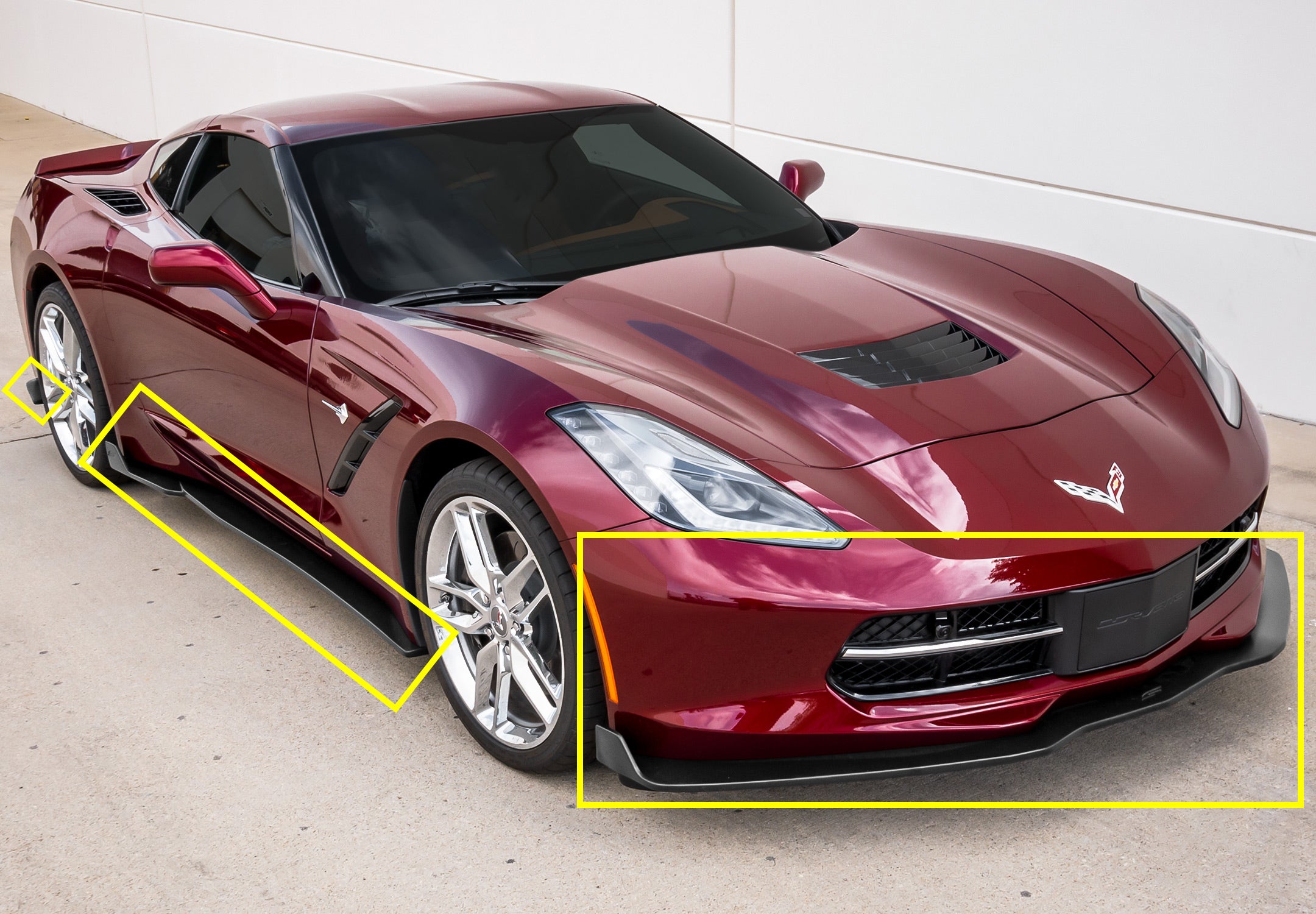 Street Scene 2014-2019 Chevy Corvette C7 Ground Effects Body Kit