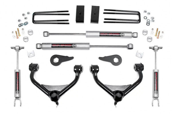 2011-2019 GMC Sierra/ Chevrolet Silverado Lift Kit - [2WD/4WD] 2500HD/  3500HD (w/ Upper Control Arms) [3 in] - 95920