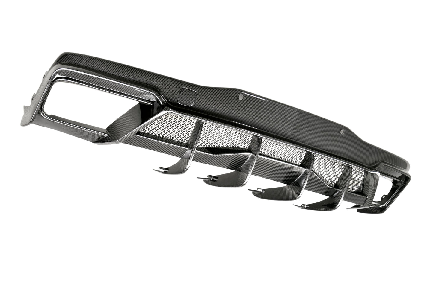2020-2021 Chevrolet Corvette C8 StingRay  Rear Diffuser Fins Anderson Composites AC-RD20CHC8-MB
