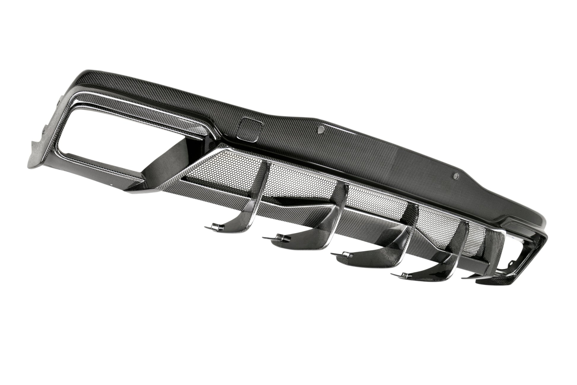 2020-2021 Chevrolet Corvette C8 StingRay  Rear Diffuser Fins Anderson Composites AC-RD20CHC8-MB