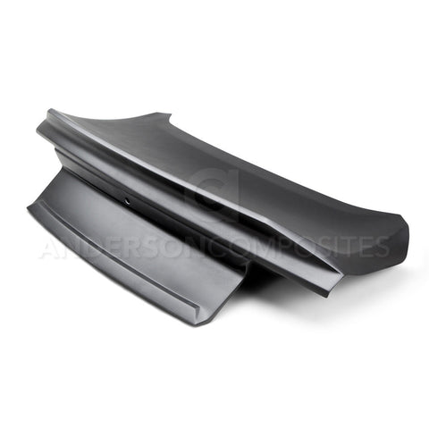 2015-2020 Ford Mustang Type -F Window Louvers - Flat Anderson Composites AC-TL15FDMU-SA-GF