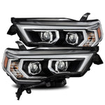 2014-2022 Toyota 4Runner LUXX-Series Projector Headlights Black Alpha-Rex  880722