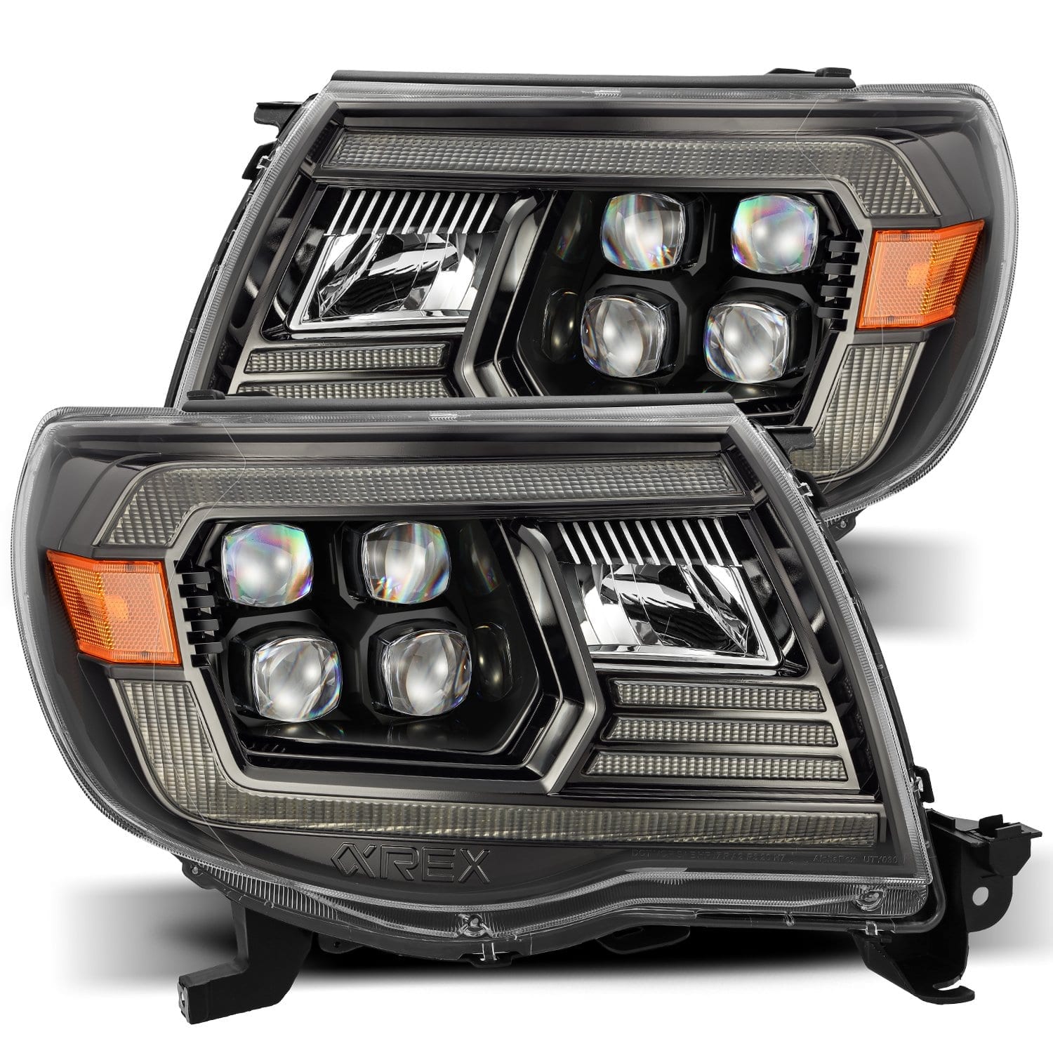 2005-2011 Toyota Tacoma NOVA-Series LED Projector Headlights Alpha-Black Alpha-Rex  880744