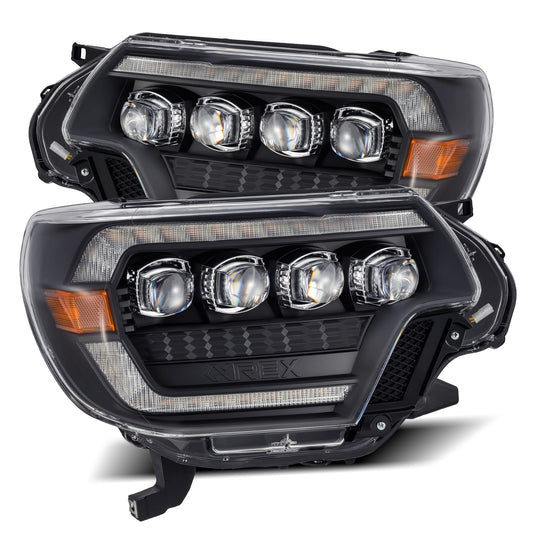 2012-2015 Toyota Tacoma NOVA-Series LED Projector Headlights Black Alpha-Rex  880753
