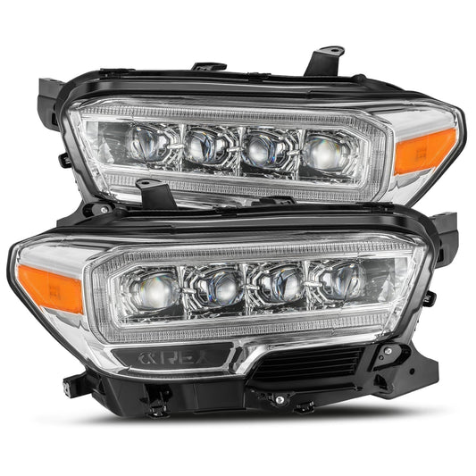 2016-2022 Toyota Tacoma NOVA-Series LED Projector Headlights Chrome Alpha-Rex  880706