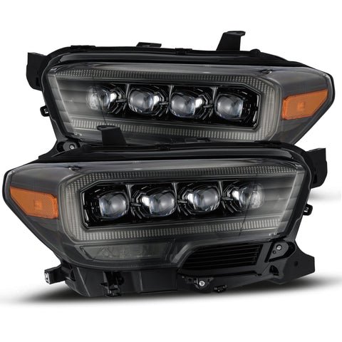 2016-2022 Toyota Tacoma NOVA-Series LED Projector Headlights Alpha-Black Alpha-Rex  880705