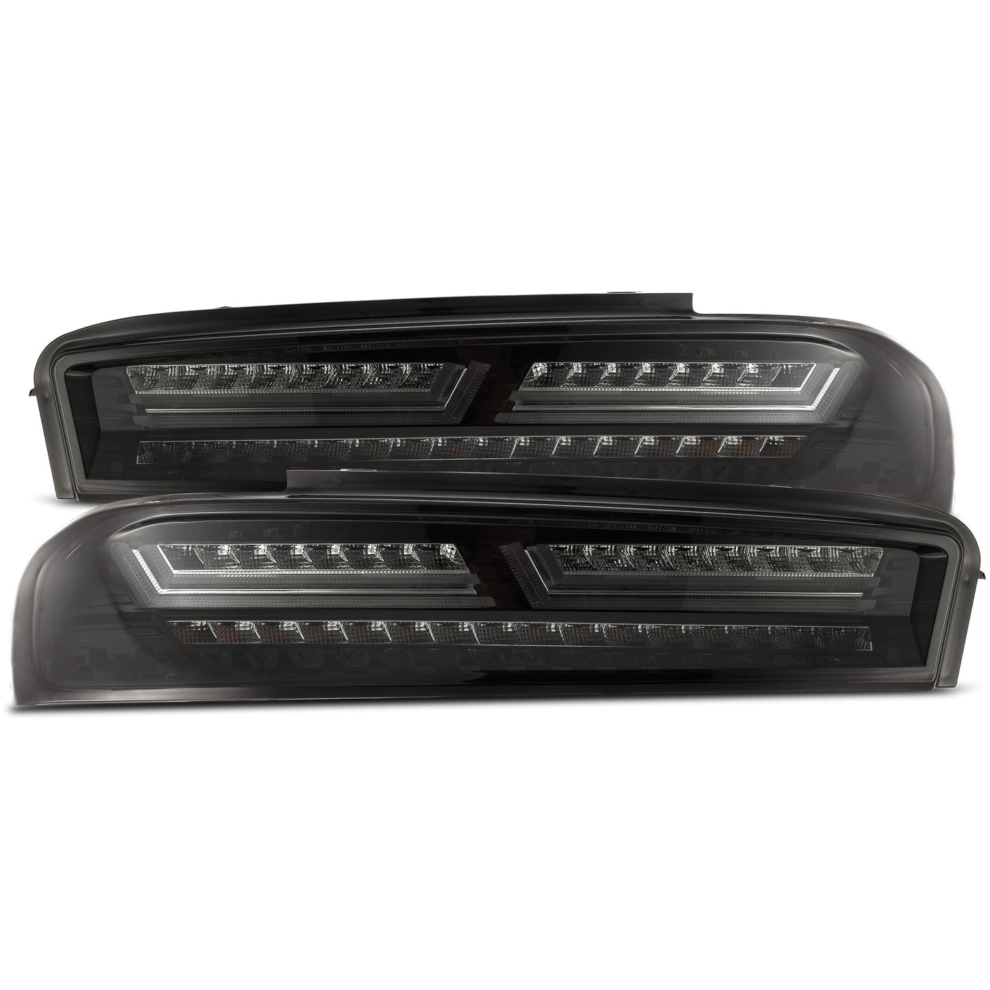 2019-2022 Ram 1500 LUXX-Series LED Tail Lights Alpha-Black  Alpha-Rex   640010