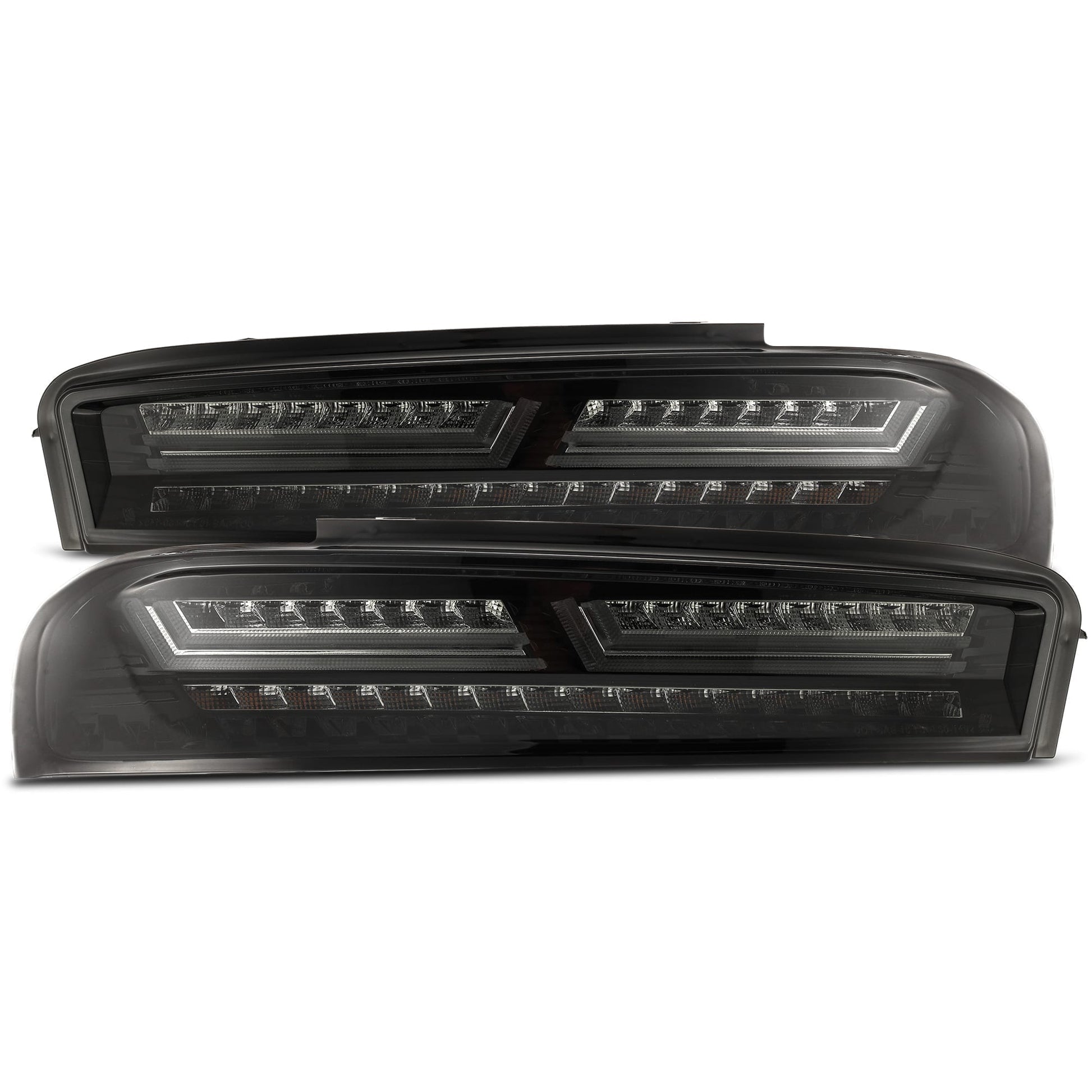 2019-2022 Ram 1500 LUXX-Series LED Tail Lights Alpha-Black  Alpha-Rex   640010