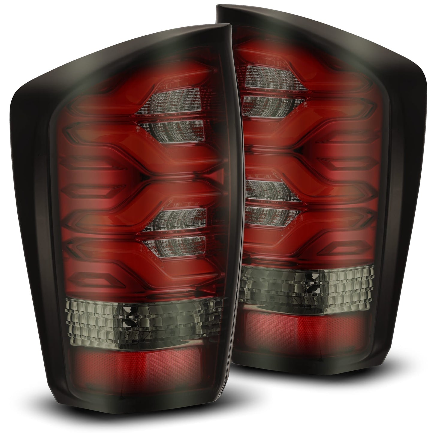 2016-2022 Toyota Tacoma PRO-Series LED Tail Lights Red Smoke  Alpha-Rex   680020