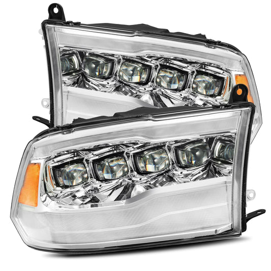 2009-2018 Ram Truck NOVA-Series LED Projector Headlights Chrome Alpha-Rex  880591