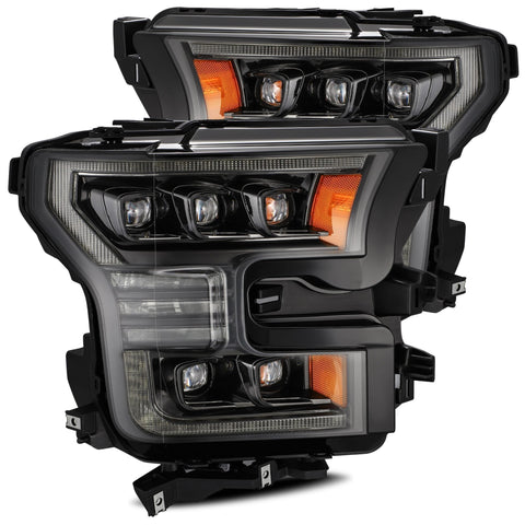 2015-2017 Ford F20150 / 2017-20 F20150 Raptor NOVA-Series LED Projector Headlights Alpha-Black Alpha-Rex  880163