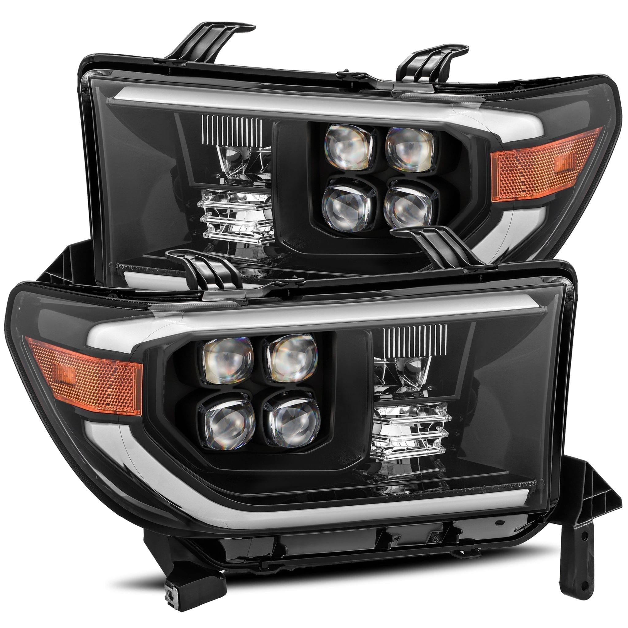 2007-2013 Toyota Tundra/2008-2017 Toyota Sequoia NOVA-Series LED Projector  Headlights Jet Black (With Level Adjuster) Alpha-Rex 880747