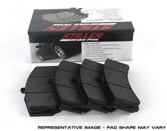 1991-1996 Dodge Stealth 4WD & 1991-1999 Mitsubishi 3000GT 4WD Front Brake Pads | STILLEN D531M Metal Matrix