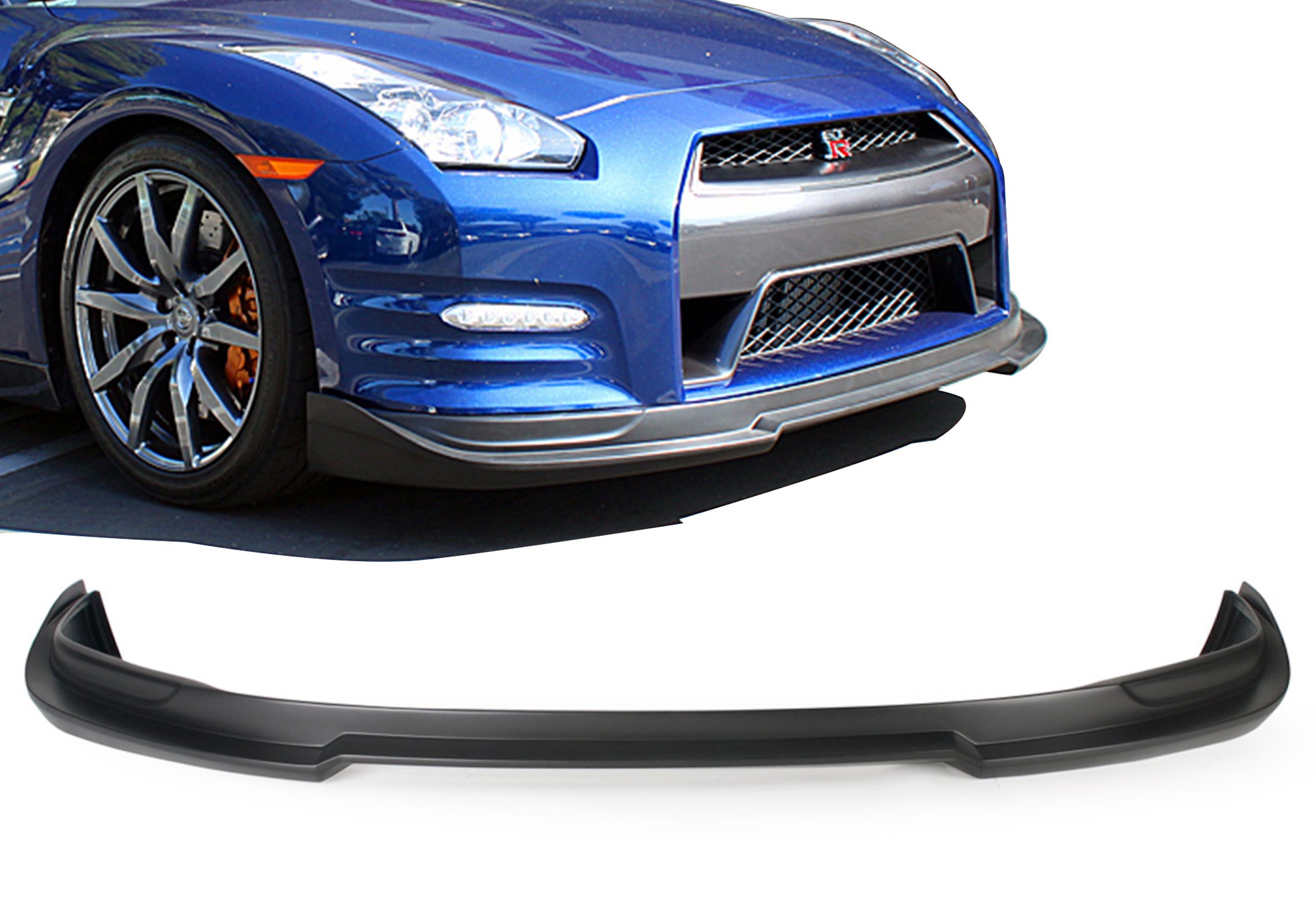 GTR R35 2012〜2016 中期　フロントリップ 2012-2015 Nissan GT-R [R35] Front Splitter (Urethane) – STILLEN