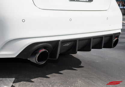 2018-2021 Infiniti Q50 Rear Diffuser - Matte Black - KB11241MB