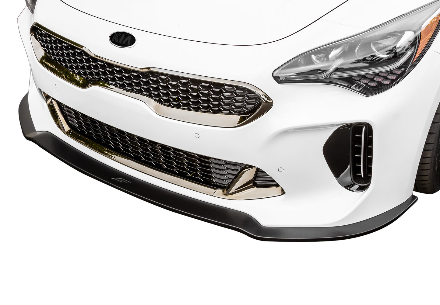 2018-2022 Kia Stinger Front Splitter - AWD/RWD [3.3TT] Unpainted - KB26001