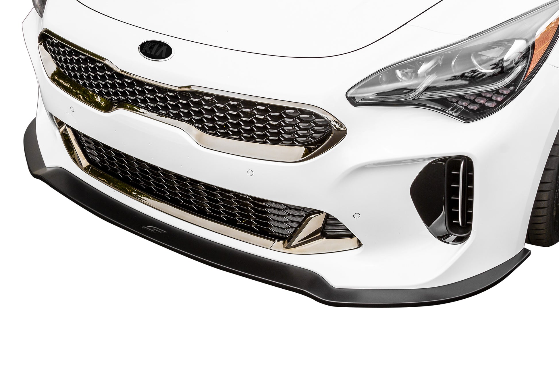 2018-2022 Kia Stinger Front Splitter - AWD/RWD [3.3TT] Unpainted - KB26001