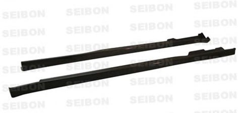 Seibon SS9600HDCV2D-TR TR-style carbon fiber side skirts for 1996-2000 Honda Civic 2DR/HB