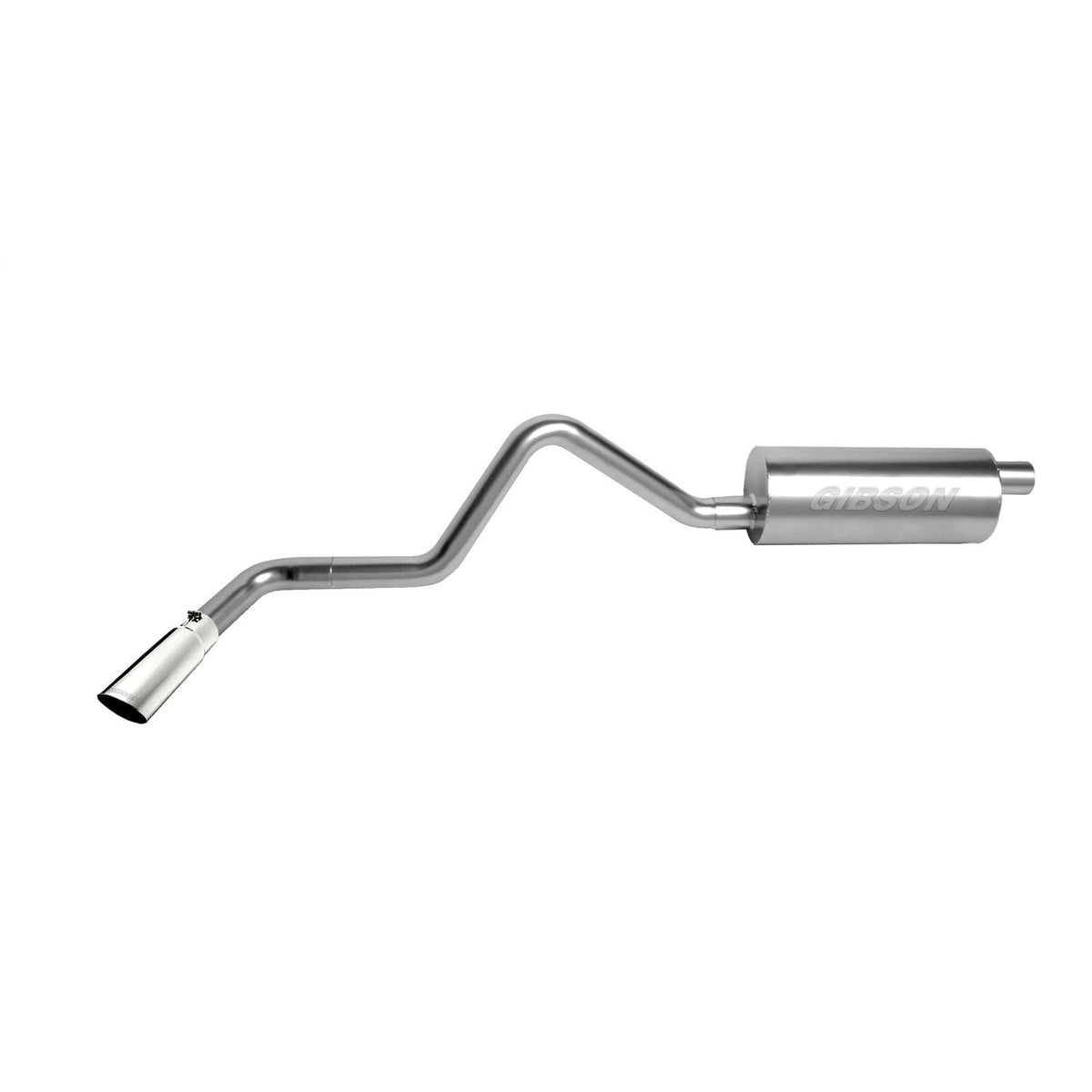 CatBack Single Exhaust System; Aluminized
