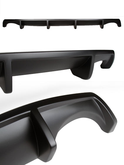 2013-2017 Honda Accord Coupe - STILLEN Rear Diffuser [Matte Black] - KB25002MB