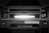 Mesh Grille | 30" Single Row LED | Black | Chevy Silverado 1500 | 2014-2015