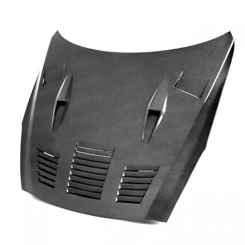 Seibon GTII Style Carbon Fiber Hoods HD0910NSGTR-GTII