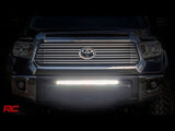 LED Light | Bumper Mnt | 30" Black Single Row | Toyota Tundra | 2014-2021