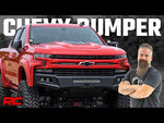 High Clearance Front Bumper | LED Lights & Skid Plate | Chevy Silverado 1500 | 2019-2022