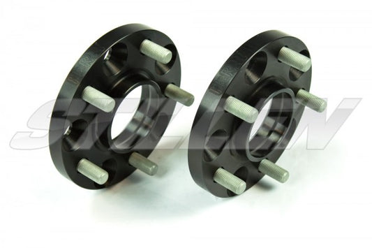 H&R 15.0mm DRM Type TRAK+ Wheel Spacers - Black 3065663SW HR3065663SW