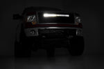 Mesh Grille | 30" Dual Row LED | Chrome | White DRL | Ford F-150 | 2009-2014