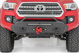 Front Bumper | Hybrid | 9500-Lb Pro Series Winch | Synthetic Rope | Toyota Tacoma | 2016-2022