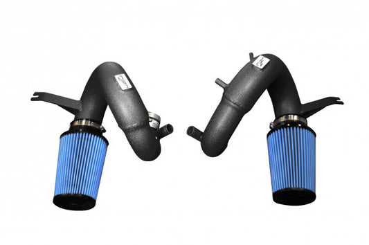 Kia Stinger Air Intake - (Short Ram w/ Dry Filter) Wrinkle Black [3.3TT] - SP1350WB