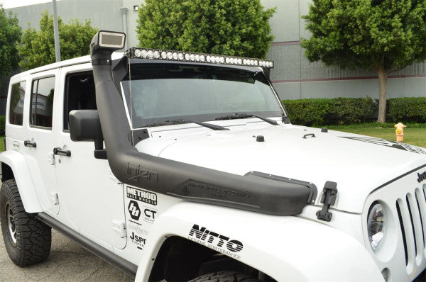 Jeep Wrangler Side Snorkel - Black