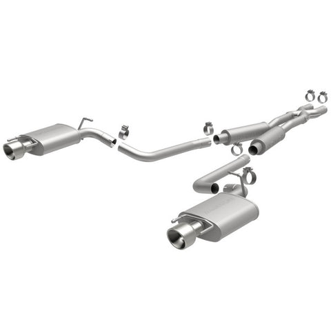 Magnaflow Stainless Steel Cat-Back Exhaust - Dual Split Rear Exit 15136 MA15136