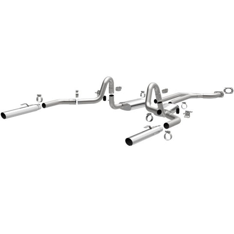 Magnaflow Stainless Steel Cat-Back Exhaust - Dual Split Rear Exit 15147 MA15147