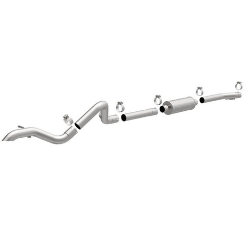 Magnaflow RockCrawler Series Stainless Steel Cat-Back Exhaust - Single Straight 