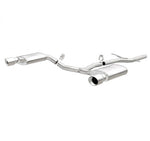 MAGNAFLOW TOURING SERIES STAINLESS STEEL CAT-BACK EXHAUST - DUAL SPLIT REAR EXIT