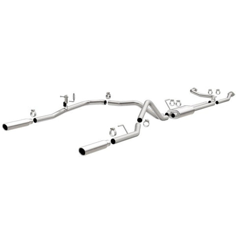 Magnaflow Stainless Steel Cat-Back Exhaust - Dual Split Rear Exit 15582 MA15582