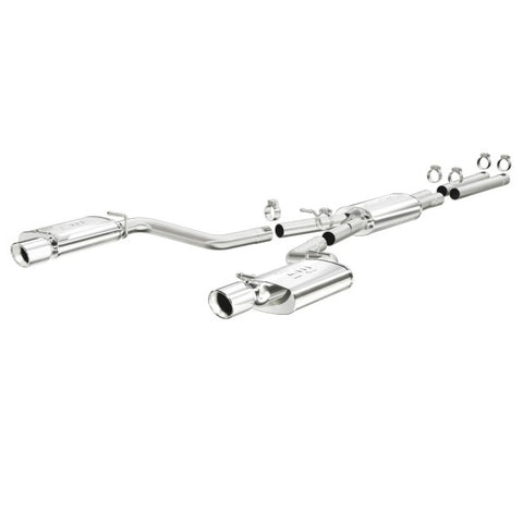 Magnaflow Stainless Steel Cat-Back Exhaust Systems - Dual Split Rear Exit 15628 