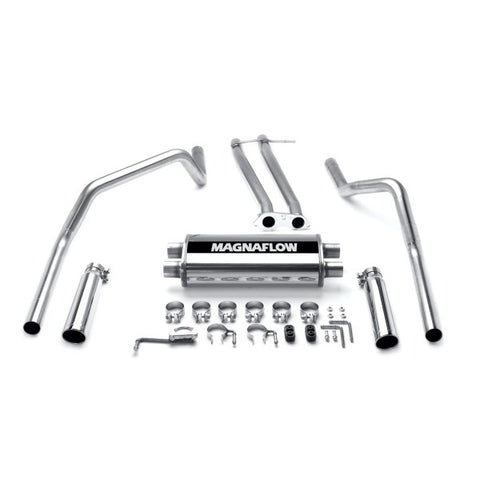 Magnaflow Stainless Steel Cat-Back Exhaust Systems - Dual Split Rear Exit 15750 