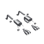 Magnaflow Stainless Steel Axle Back Exhaust - Quad Center Rear Exit 16593 MA1659