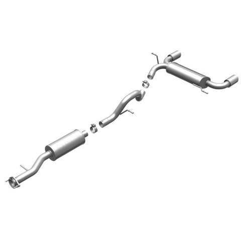 Magnaflow Stainless Steel Cat-Back Exhaust - Dual Split Rear Exit 16630 MA16630