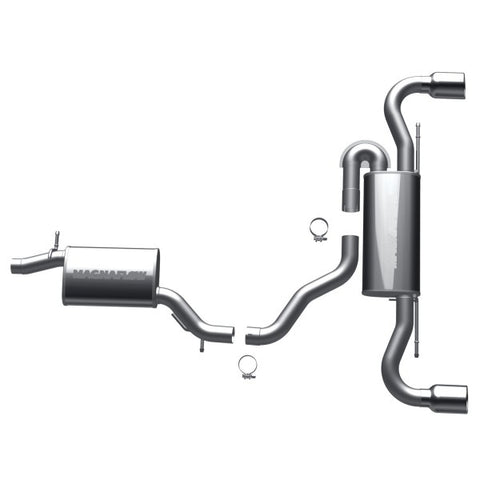 Magnaflow Touring Series Stainless Steel Cat-Back Exhaust - Dual Split Rear Exit
