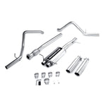 Magnaflow Stainless Steel Cat-Back Exhaust - Dual Split Rear Exit 16741 MA16741