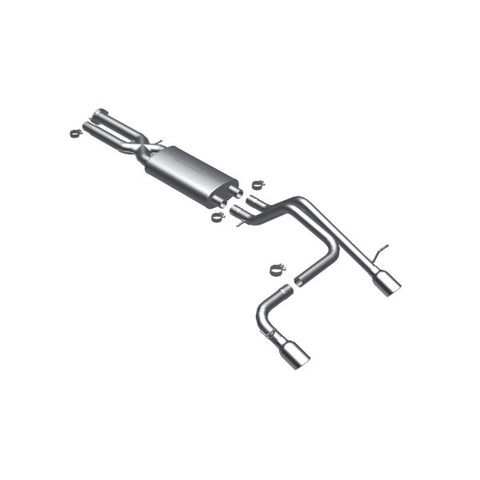 Magnaflow Stainless Steel Cat-Back Exhaust - Dual Split Rear Exit 16772 MA16772