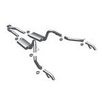 Magnaflow Stainless Steel Cat-Back Exhaust - Dual Split Rear Exit 16830 MA16830