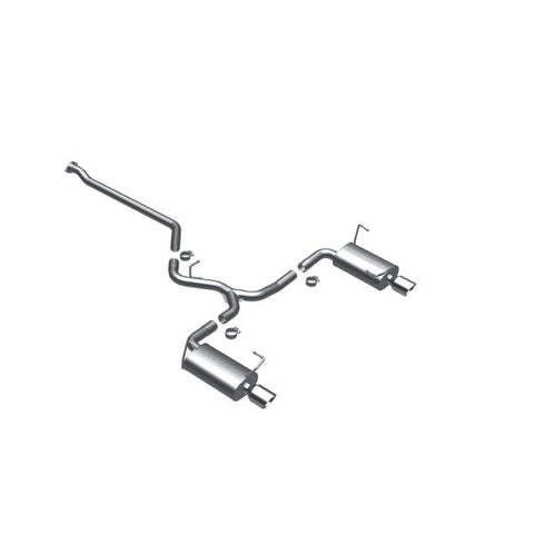 Magnaflow Stainless Steel Cat-Back Exhaust - Dual Split Rear Exit 16856 MA16856