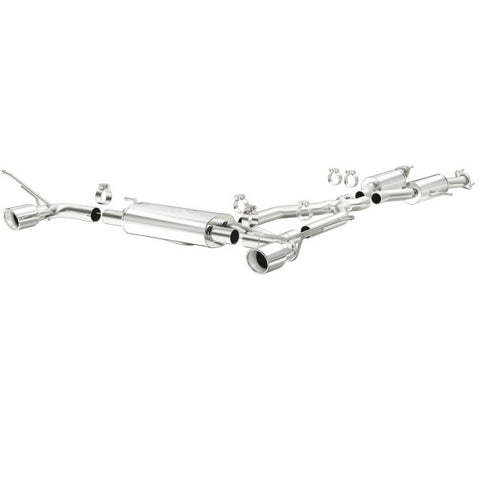 Magnaflow Stainless Steel Cat-Back Exhaust - Dual Split Rear Exit 16929 MA16929