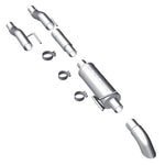 Magnaflow Stainless Steel Cat-Back Exhaust - Single Side In Front Of Rear Tire E