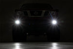 LED Light | Fog Mount | 2" Black Pair | Spot | Nissan Frontier | 2005-2020